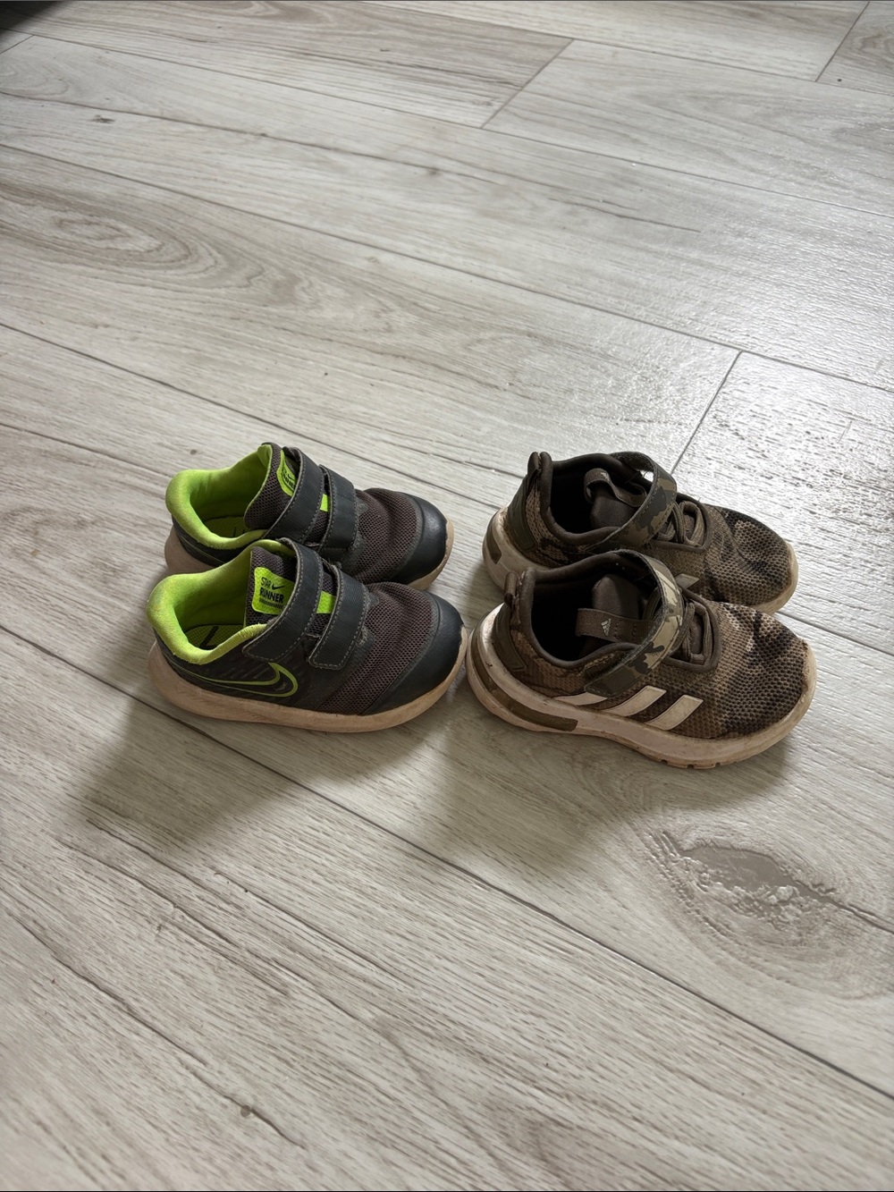 Nike & Adidas 6 & 7 Toddler shoe lot